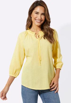Sieh an! Klassische Bluse Schlupfbluse