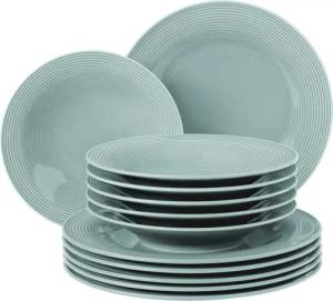 Seltmann Weiden Tafelservice Teller Set, Geschirr-Set
