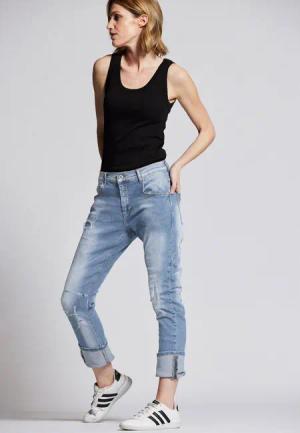 Andijamo-Fashion Boyfriend-Jeans COOL ATTITUDE Stretch