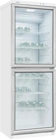 exquisit Getränkekühlschrank GKS350-2-GT-280D weiss, 173 cm