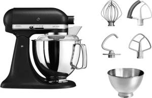 KitchenAid Küchenmaschine Küchenmaschine 5KSM175PSEBK GUSSEISEN SCHWARZ,