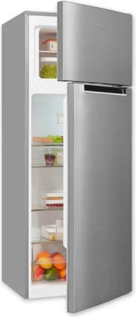 exquisit Kühl-/Gefrierkombination KGC270-45-040E inoxlook, 142,6 cm