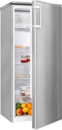 exquisit Kühlschrank KS185-4-HE-040E inoxlook, 122 cm