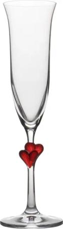Stölzle Sektglas L'Amour, Kristallglas, 2-teilig