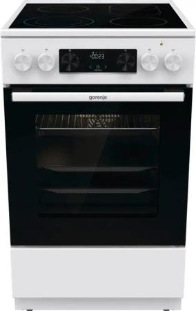 GORENJE Elektro-Standherd GECS5C70WA, mit 1-fach-Teleskopauszug, Aqua