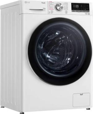 LG Waschtrockner V7WD96H1A, 9 kg, 6