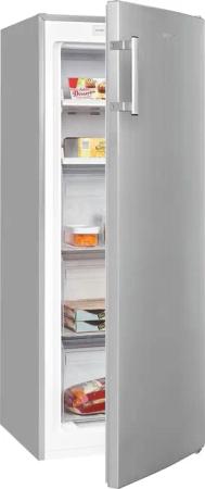 exquisit Gefrierschrank GS231-NF-H-040D inoxlook, 143 cm