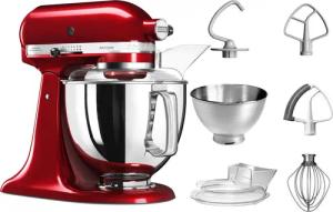 KitchenAid Küchenmaschine 5KSM175PSECA LIEBESAPFEL-ROT, 300 W,