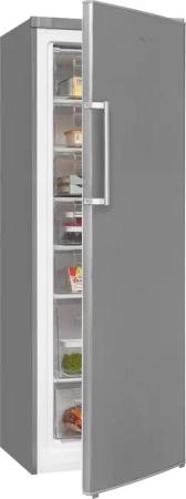 exquisit Gefrierschrank GS280-H-040E inoxlook, 173 cm