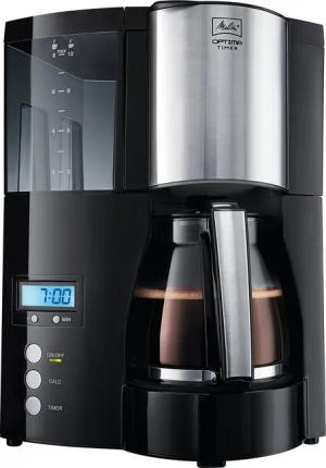 Melitta Filterkaffeemaschine Optima Timer 100801, 1l
