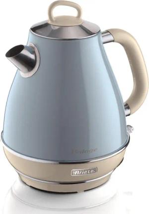 Ariete Wasserkocher Vintage 2869 blau, 1,7