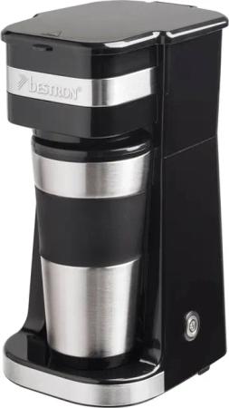 bestron Filterkaffeemaschine ACM112Z, mit Isolierbecher, Permanentfilter,