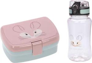 LÄSSIG Lunchbox About Friends, Chinchilla, Polyprophylen