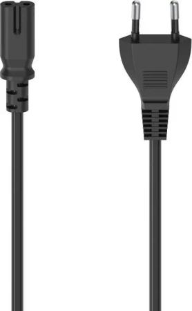 Hama Netzkabel mit Eurostecker, 2 Pin