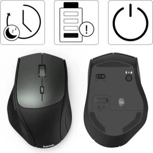 Hama Optische 6-Tasten-Funkmaus "MW-600", Dual-Modus Mit