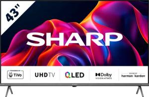 Sharp 4T-C43GMx QLED-Fernseher (108 cm/43 Zoll,