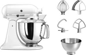 KitchenAid Küchenmaschine 5KSM175PSEWH WEISS, 300 W,