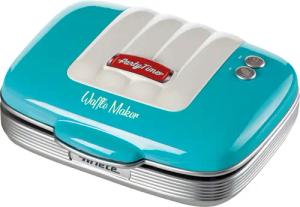 Ariete Waffeleisen 1973B blau Party Time,