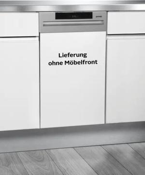 GORENJE teilintegrierbarer Geschirrspüler GI561D10S, 11 Maßgedecke