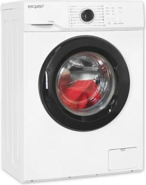 exquisit Waschmaschine WA6110-020A weiss, 6 kg,