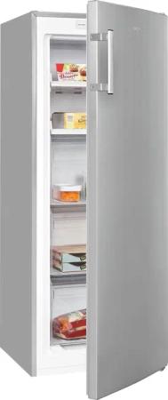 exquisit Gefrierschrank GS231-NF-H-040Cinoxlook, 143 cm hoch,
