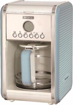 Ariete Filterkaffeemaschine Vintage 1342, blau, 1,5l