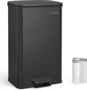 SONGMICS Mülleimer, Küche, 40 Liter Abfalleimer
