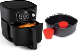 Philips Heißluftfritteuse Airfryer XXL Kombi HD9876/90,
