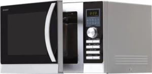 Sharp Mikrowelle R843INW, Grill und Heißluft,