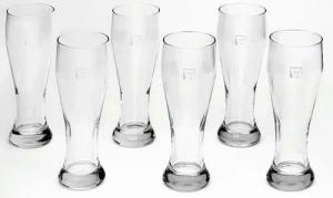van Well Bierglas Weizenbierglas, Glas, 0,5