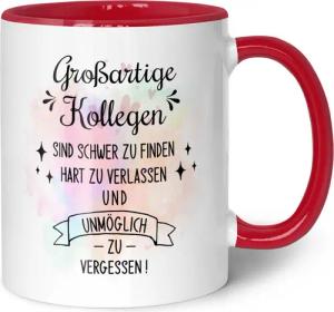 GRAVURZEILE Tasse mit Spruch - Großartige