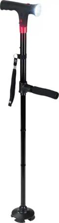 Maximex Gehstock LED Geh- und Aufstehhilfe,