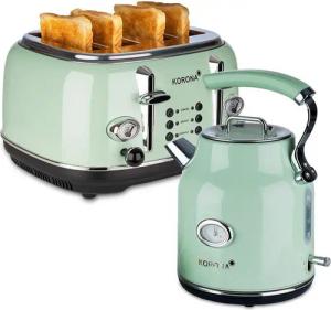 KORONA Toaster Retro Frühstückset Mint 4