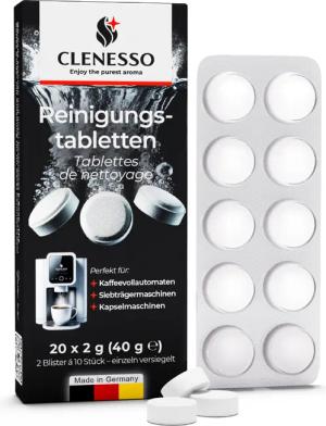 CLENESSO Reinigungstabletten (für Kaffeevollautomaten)
