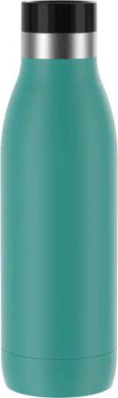 Emsa Isolierflasche Trinkflasche Bludrop, Edelstahl, Quick-Press