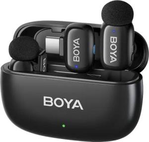 BOYA Mikrofon Mini Mikrofon kabelloses 2.4GHz