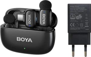 BOYA Mikrofon Mini Mikrofon kabelloses 2.4GHz