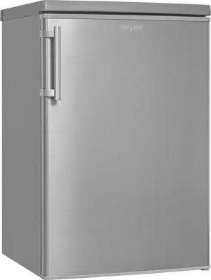 exquisit Kühlschrank KS16-4-HE-040D inoxlook, 85 cm