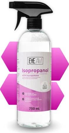 EyeAm Isopropanol IPA 99,9% mit Sprühkopf,