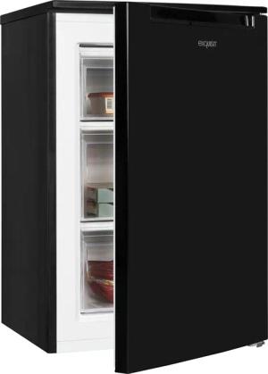exquisit Gefrierschrank GS81-040C schwarz, 85,5 cm