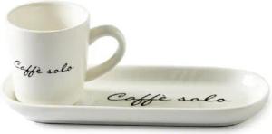 Rivièra Maison Tasse Espressotasse mit Untertasse
