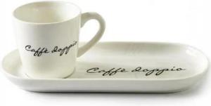 Rivièra Maison Tasse Kaffeetasse mit Untertasse