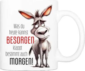 Cadouri Tasse mit Spruch WAS DU