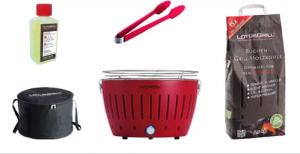LotusGrill Holzkohlegrill LotusGrill Starter-Set Classic 1x