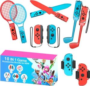 BRAIDOL 10-in-1 Switch Controller Spiele Zubehör