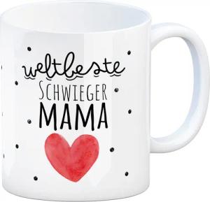 speecheese Tasse Schwiegermutter Kaffeebecher mit Spruch