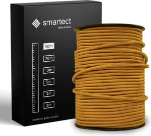 smartect Textilkabel Gold 50 Meter -