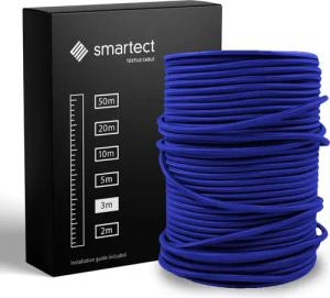 smartect Textilkabel Dunkelblau 3 Meter -