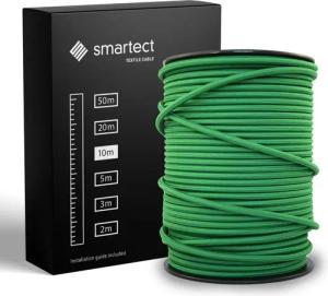smartect Textilkabel Grün 10 Meter -