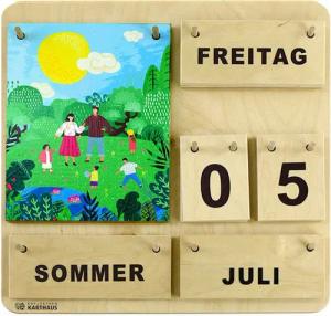 Kollektion Karthaus ewige Kalender Dauerkalender aus